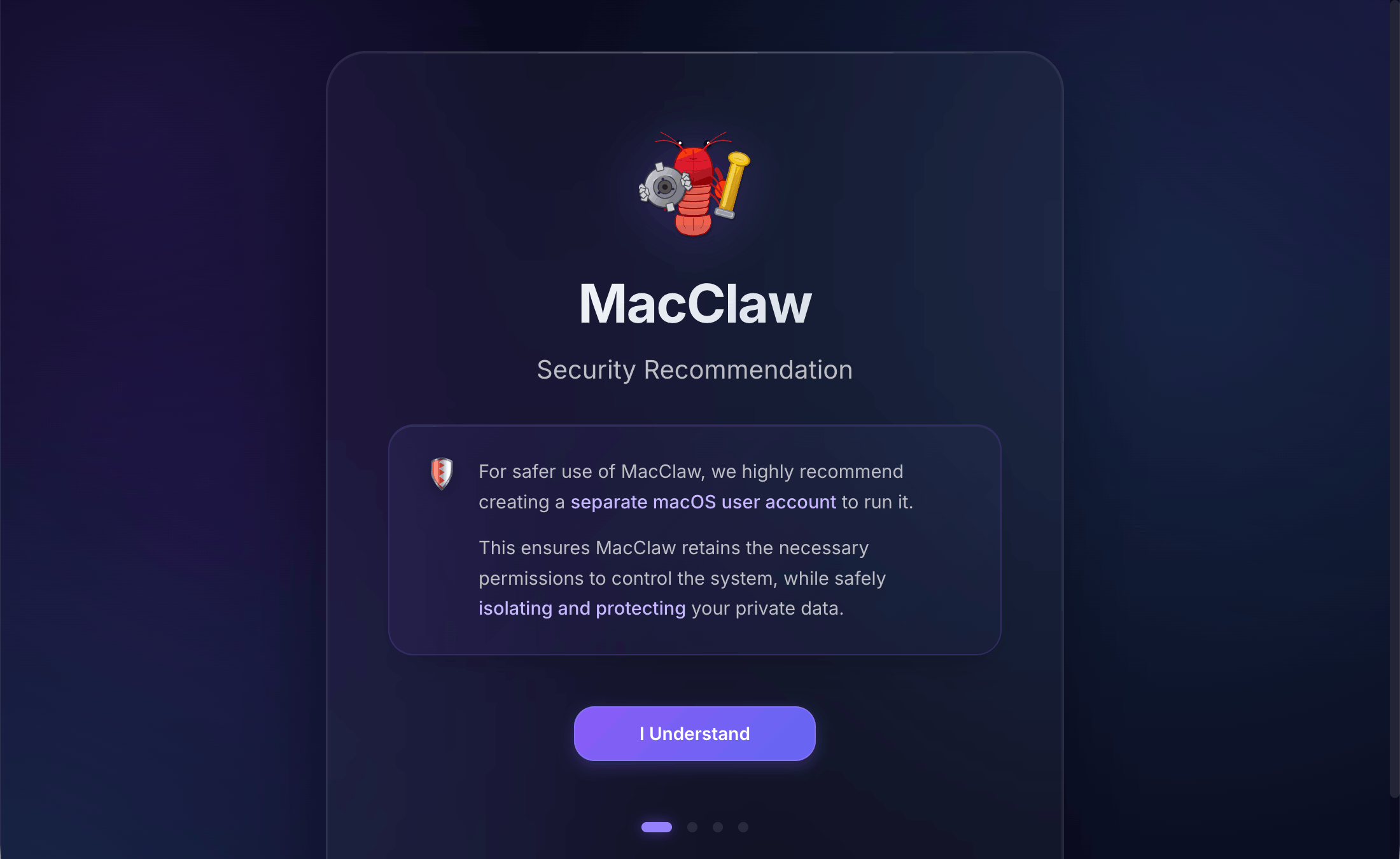 Start the application